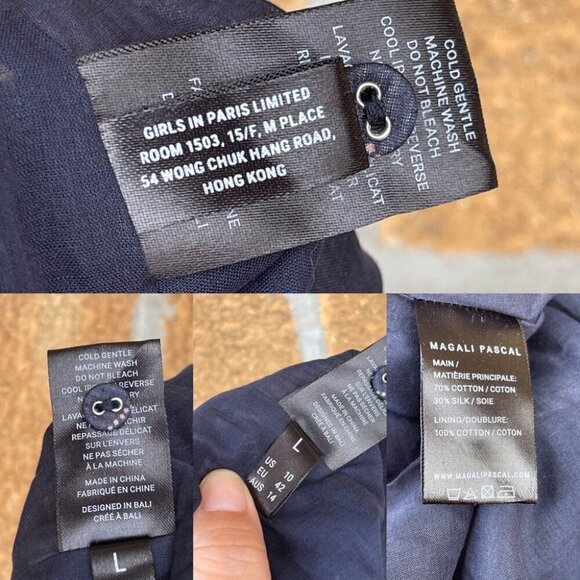 MAGALI PASCAL Lina Maxi Dress LARGE - Picture 14 of 16